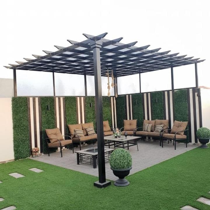 تنسيق حدائق وبرجولات بجدة