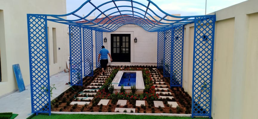 شركة تنسيق حدائق بالاحساء 0538263919 عمل شلالات الاحساء شركة النسيم