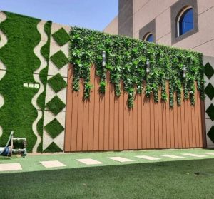 تثبيت العشب الجداري بالمدينة المنورة